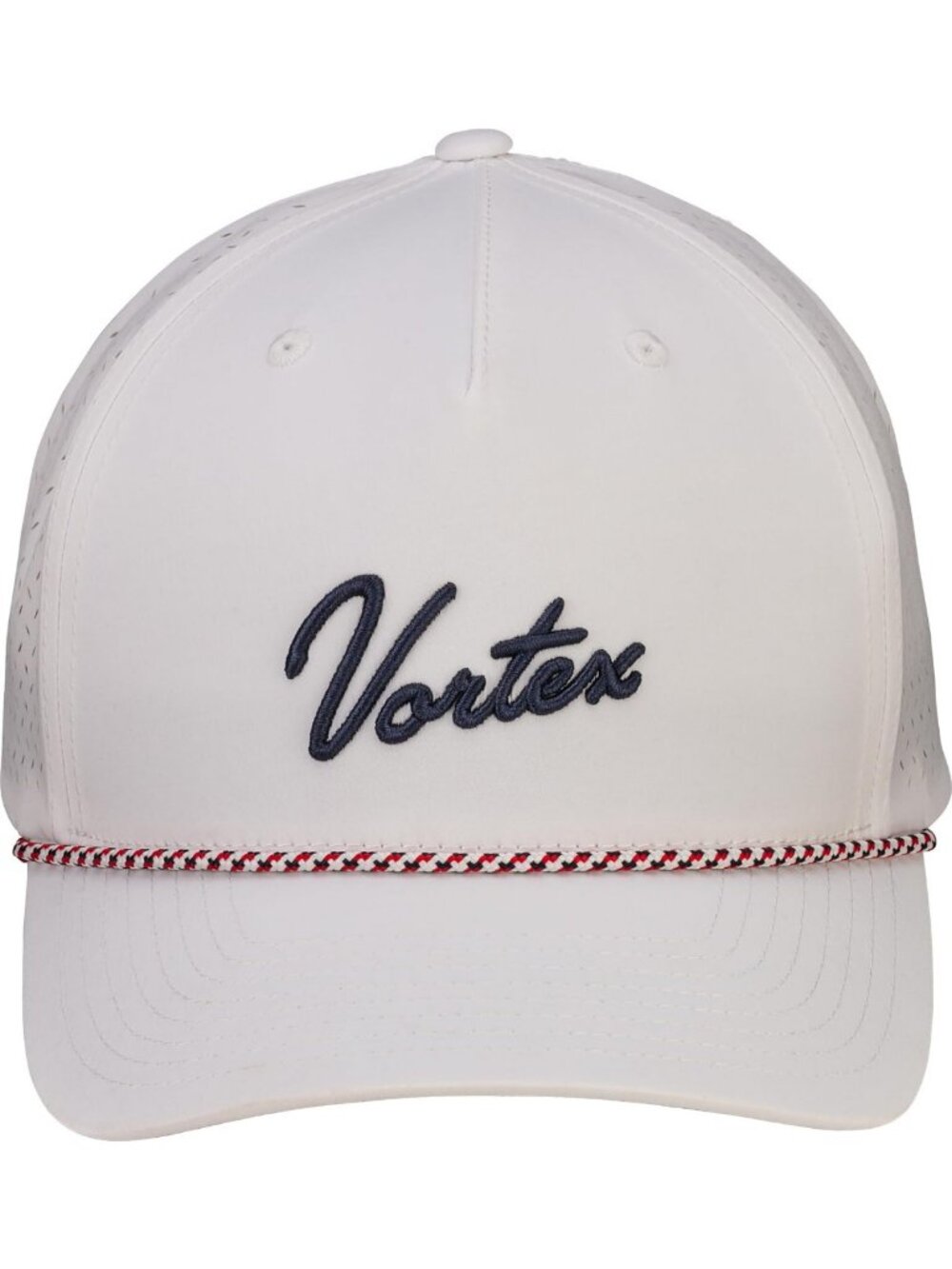 Stylish Men's Snapback Cap with Rope Detail | Trendy Script Logo Hat
